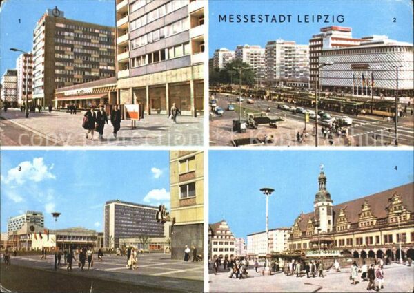 Leipzig Brühl Warenhaus Konsument Sachsenplatz
