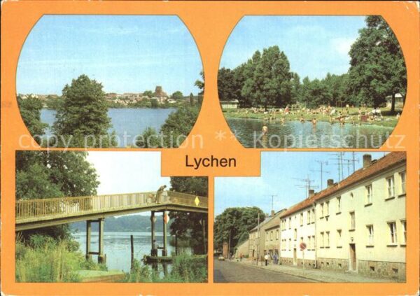 Lychen Stadtsee Strandbad Grosser Lychensee Fu