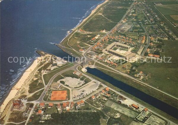 Cadzand Bad Fliegeraufnahme