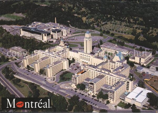 Montreal Quebec Universite vue aerienne