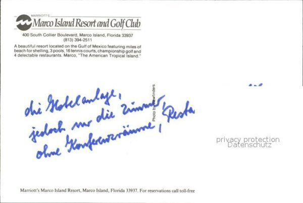 Marco Island Resort and Golf Club Gulf of Mexico Bea – Bild 2