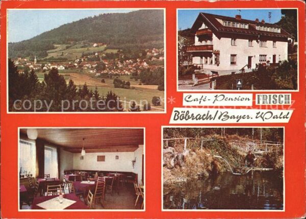 Boebrach Gesamtansicht Cafe Pension Frisch Fisch