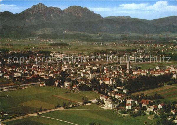 Freilassing mit Hochstaufen und Zwiesel Chiemgauer