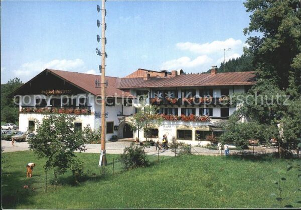 Hammer Siegsdorf Gasthof Hörterer Maibaum Alpenstrasse