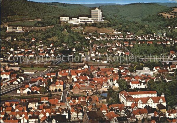 Rotenburg Fulda Luftkurort Fliegeraufnahme