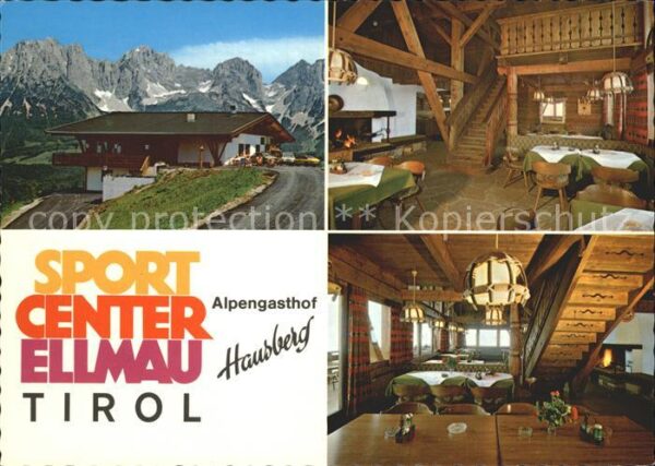 Ellmau Tirol Alpengasthof Hausberg Sportcenter Wilde
