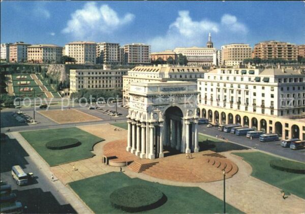 Genova Genua Liguria Piazza della Vittoria Monument ai Cadut