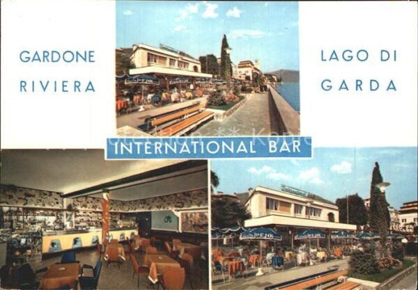 Gardone Garda International Bar Ristorante Seepromena