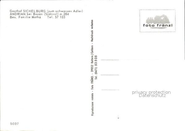 Andrian Gasthof Sichelburg – Bild 2