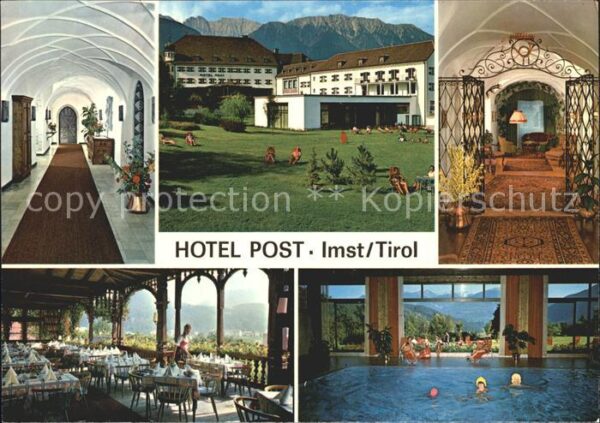 Imst Tirol Hotel Restaurant Post Hallenbad Hotelpa