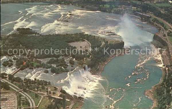 Niagara Falls New York Fliegeraufnahme