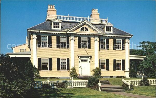 Cambridge Massachusetts Longfellow House Brattle Street