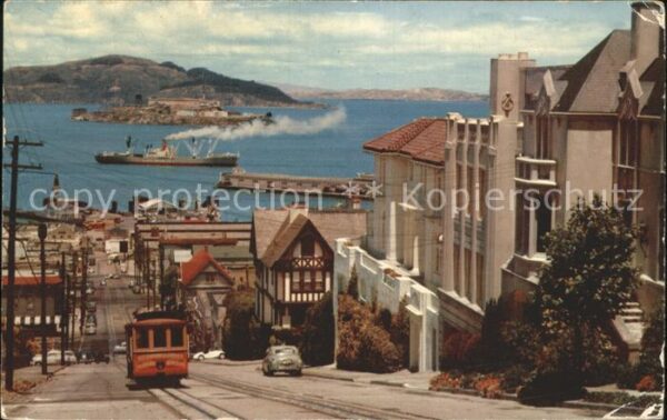 San Francisco California Cable Car Hyde Street