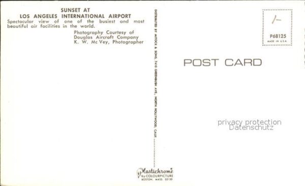 Los Angeles California Fliegeraufnahme International Airport – Bild 2