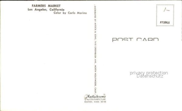 Los Angeles California Farmers Markt – Bild 2