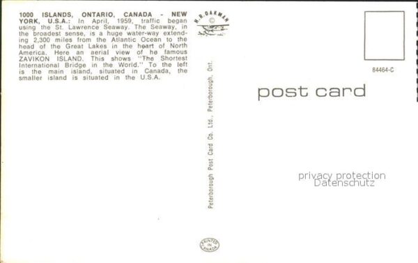 Ontario Canada Island Fliegeraufnahme – Bild 2