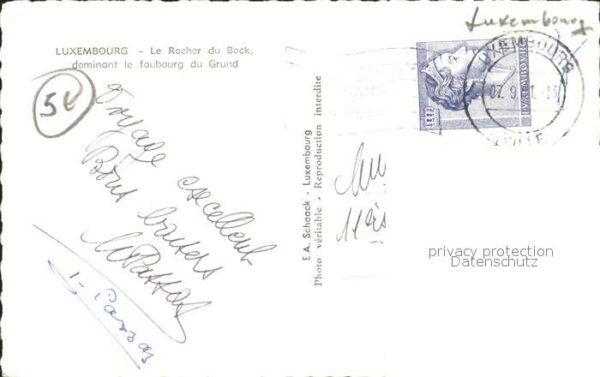 LUXEMBOURG  Luxemburg Le Rocher du Bock – Bild 2