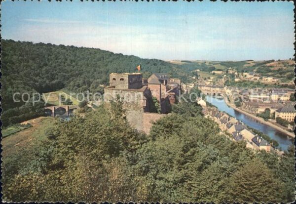 Bouillon Wallonne Fliegeraufnahme Chateau Fort