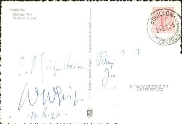 Bouillon Wallonne Fliegeraufnahme Chateau Fort – Bild 2