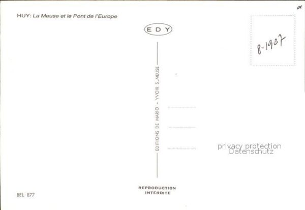 Huy la Meuse et le Pont de L_Europe – Bild 2