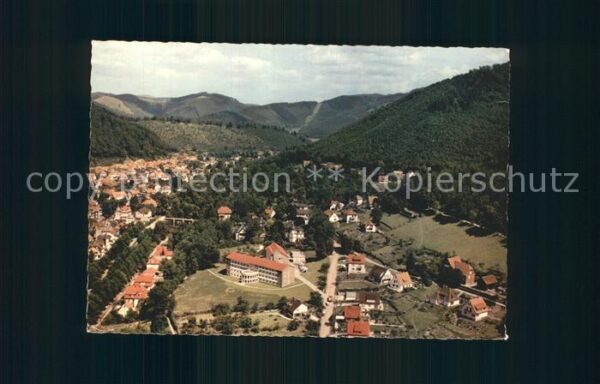 Bad Lauterberg Kneipp-Heilbad Fliegeraufnahme