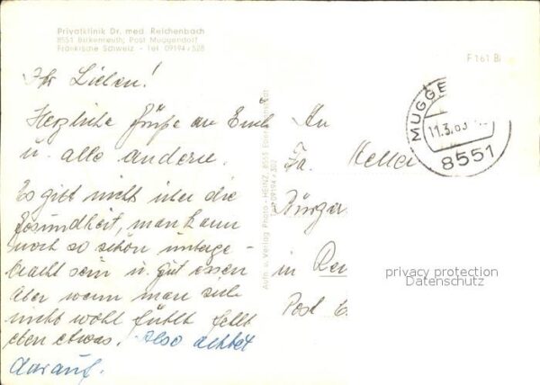 Birkenreuth Privatklinik Dr. med. Reichenbach – Bild 2