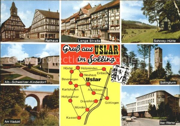 Uslar Solling Sohnrey-Hütte Lange-Strasse Viadukt Sol