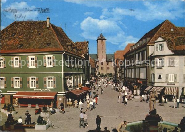 Bad Mergentheim Fußgängerzone