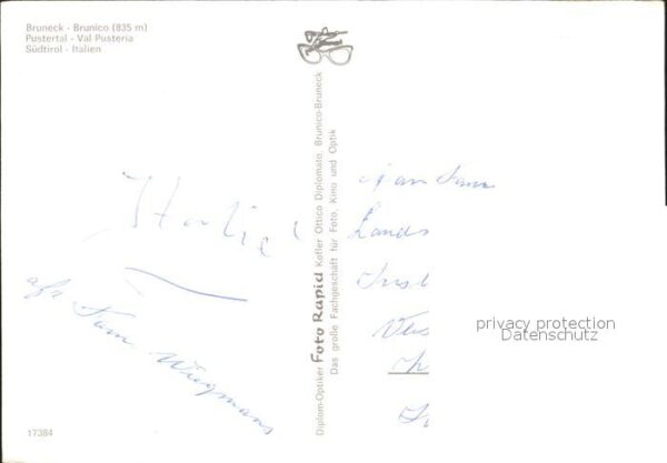 Bruneck Pustertal Flusspartie – Bild 2