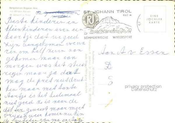 St Johann Tirol Bergstation Angerer Alm mit Wildem Kais – Bild 2