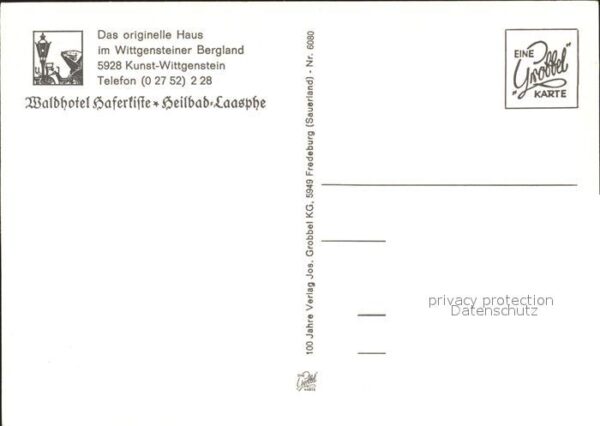 Kunst-Wittgenstein Waldhotel Haferkiste Heilbad Laasphe – Bild 2
