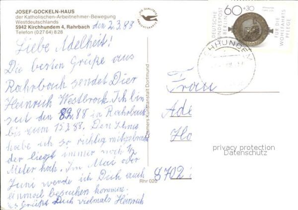 Kirchhundem Josef Gockeln Haus – Bild 2