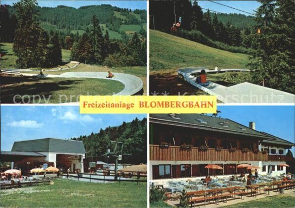 Muenchen Blombergbahn Sommerrodeln