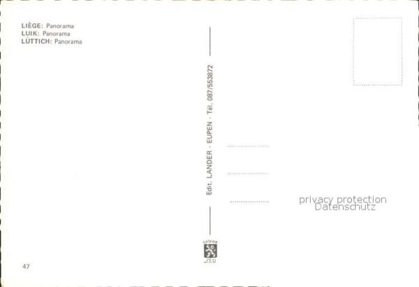 Luettich Liege Fliegeraufnahme – Bild 2
