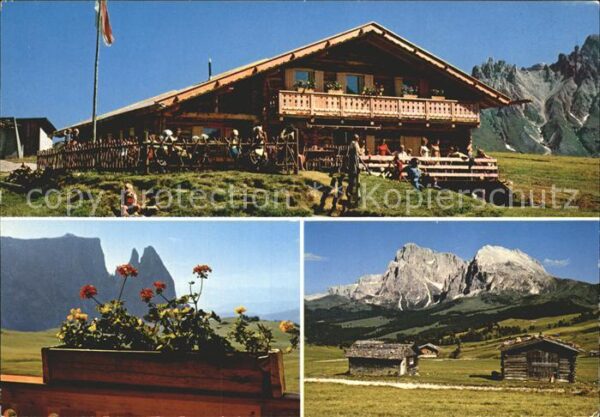 Seiser Alm Dolomiten Laurin Hütte