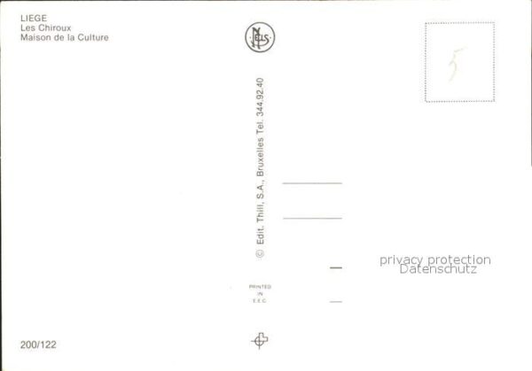 Liege Luettich Les Chiroux Maison de la Culture – Bild 2