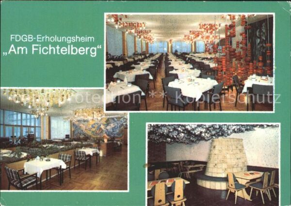 Fichtelberg Oberwiesenthal FDGB Erholungsheim