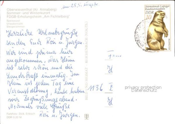 Fichtelberg Oberwiesenthal FDGB Erholungsheim – Bild 2