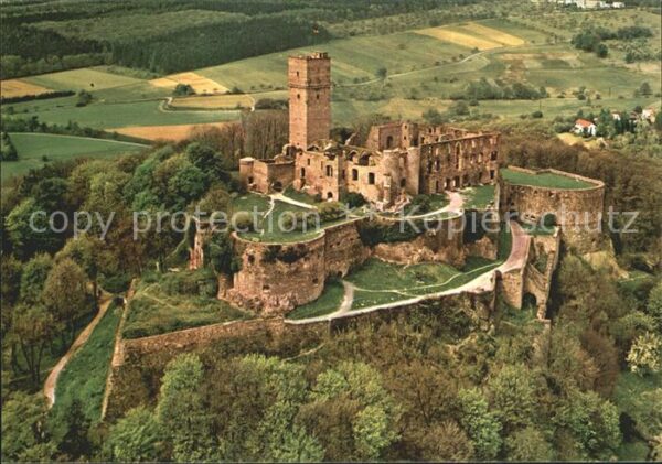 Koenigstein Taunus Fliegeraufnahme Burg Königstein