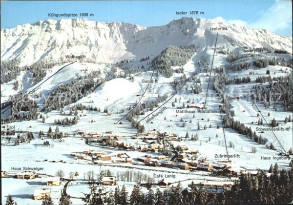 Hindelang Bad Skigebiet Oberjoch