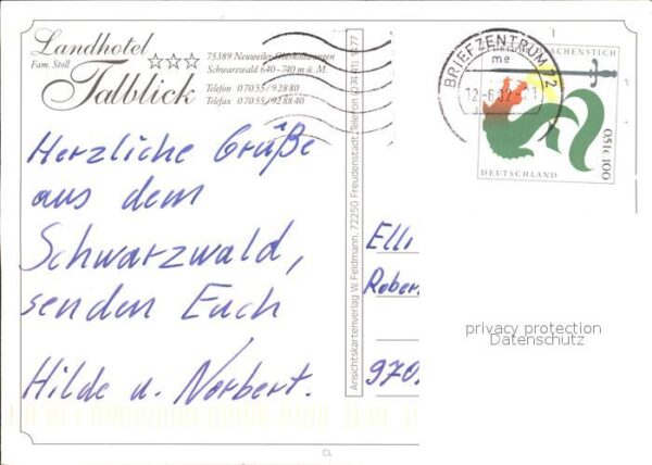 Oberkollwangen Landhotel Talblick – Bild 2