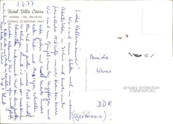 Forio d Ischia Hotel Villa Citara – Bild 2