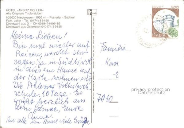 Niederrasen Hotel Ansitz Gller – Bild 2