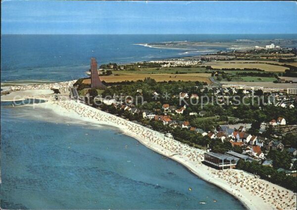 Laboe Fliegeraufnahme Srand