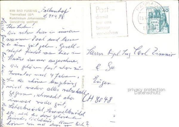 Bad Fuessing Kurklinik Johannesbad Thermalbad – Bild 2