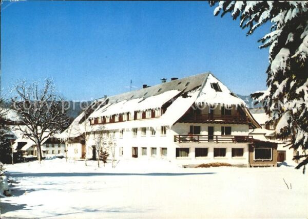 Bernau Schwarzwald Gasthof Pension Rössle