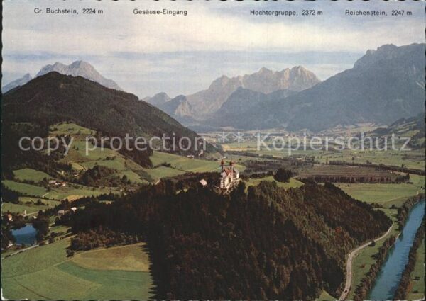 Frauenberg Enns Wallfahrtskirche Frauenberg mit Admont