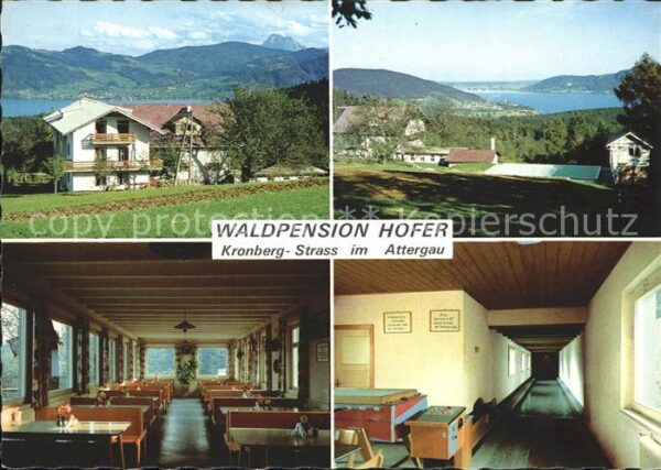 Strass Attergau Kronberg Waldpension Hofer Kegelbahn
