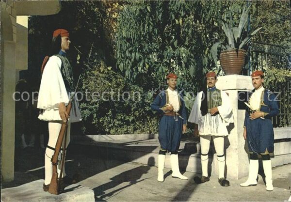 Athen Griechenland Soldaten der Königlichen Wache