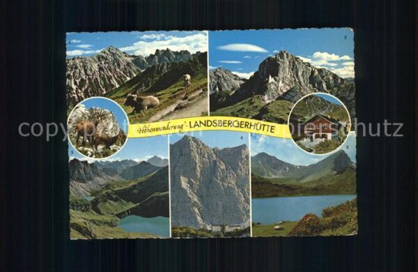 Landsbergerhuette Tannheim Lailachspitze Schochenspitze L